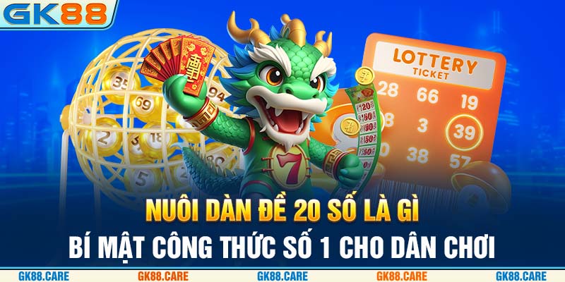 nuôi dàn đề 20 số