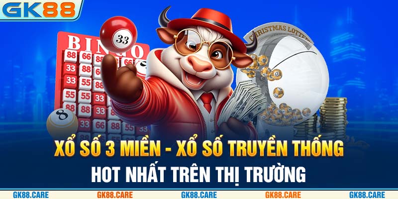 xổ số 3 miền