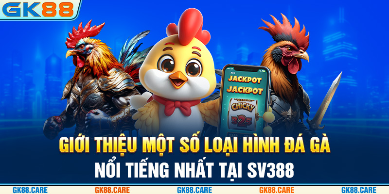 Giới thiệu một số loại hình đá gà nổi tiếng nhất tại SV388